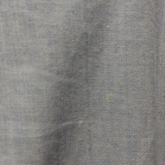 Vintage Orvis Fishing Lightweight Short Sleeved Chambray 1 Pocket Button Down L - Picture 10 of 11